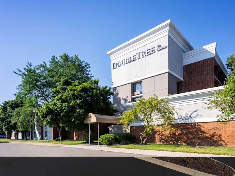 Exterior view of the Hilton Double Tree