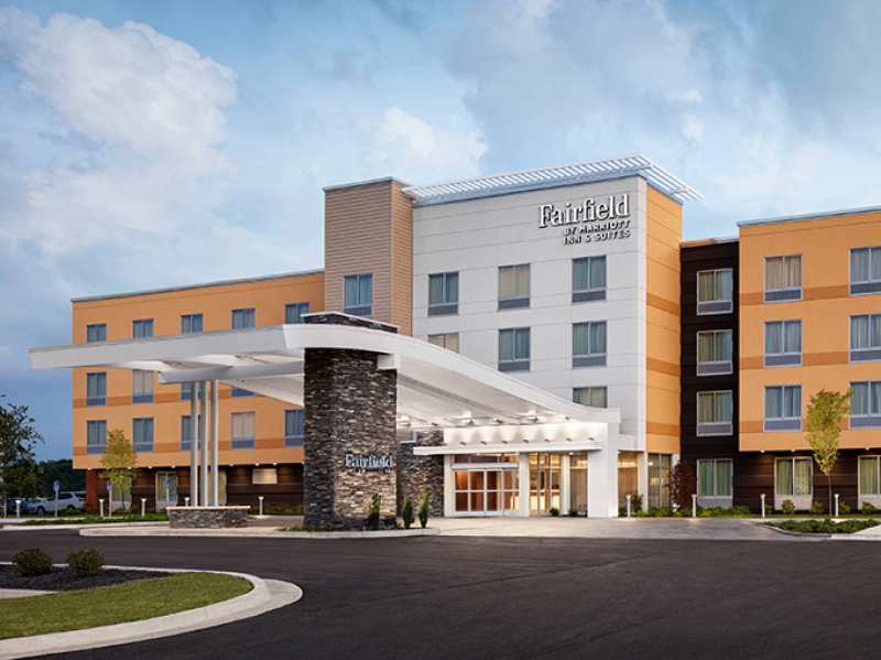 Exterior view of Fairfield by Marriott Inn & Suites Detroit Canton.