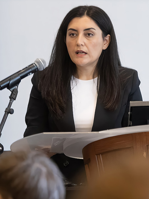 Metra Mehran of the End Gender Apartheid Campaign
