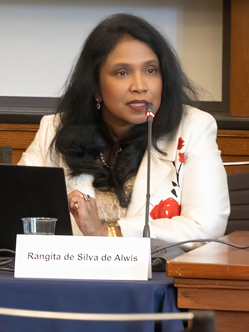 Professor Rangita de Silva de Alwis, University of Pennsylvania Law School