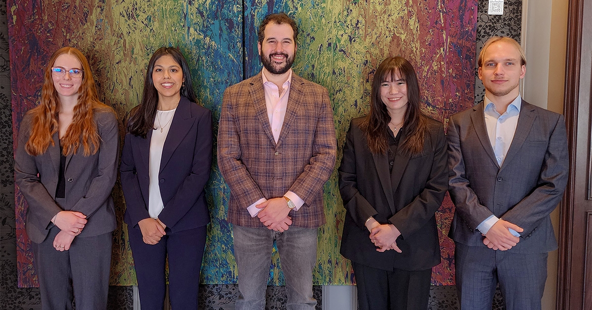 Michigan Law students and faculty attend the Salzburg Cutler Fellows Program.