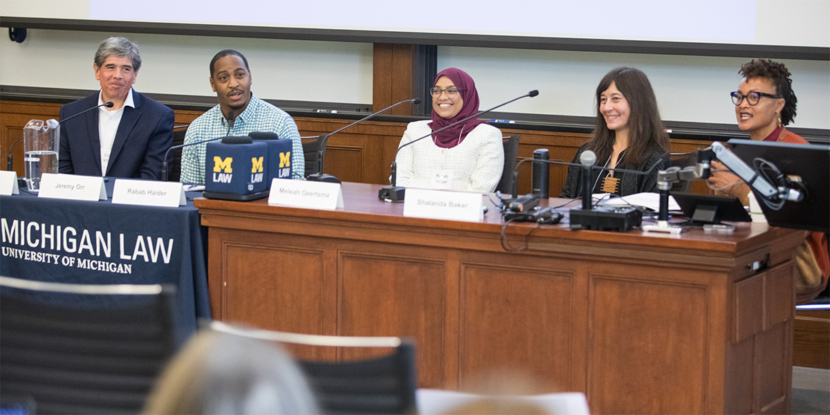 Cliff Villa, Jeremy Orr, and Meleah Geertsma at the 2026 EELP Conference.