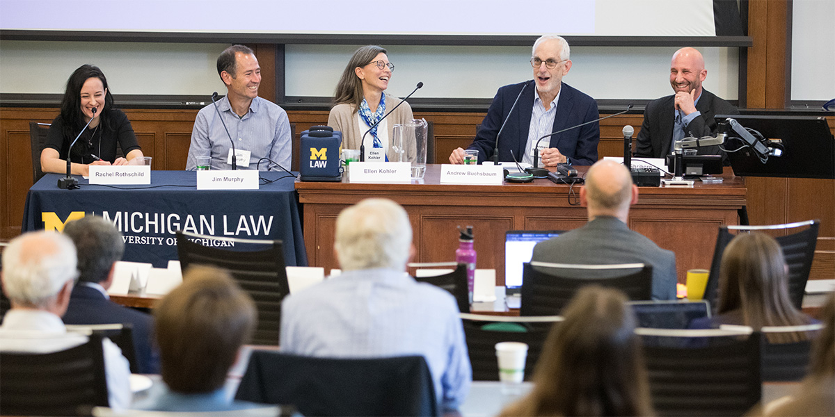 Rachel Rothschild, Jim Murphy, Ellen Kohler, and Andrew Buchsbaum at the 2026 EELP Conference.