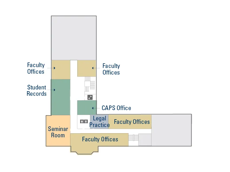 Hutchins Hall Fourth Floor Map