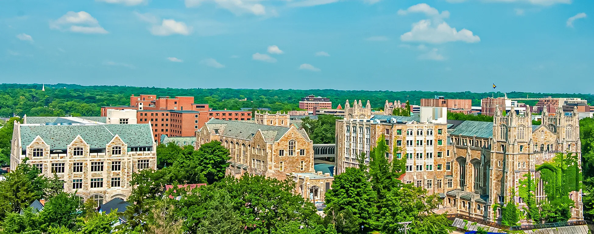Aerial View of the Law School Campus