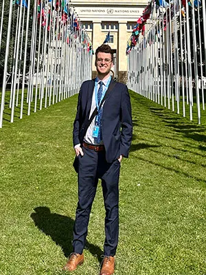 2L Collin Christner is working with the International Commission of Jurists during his Geneva Externship