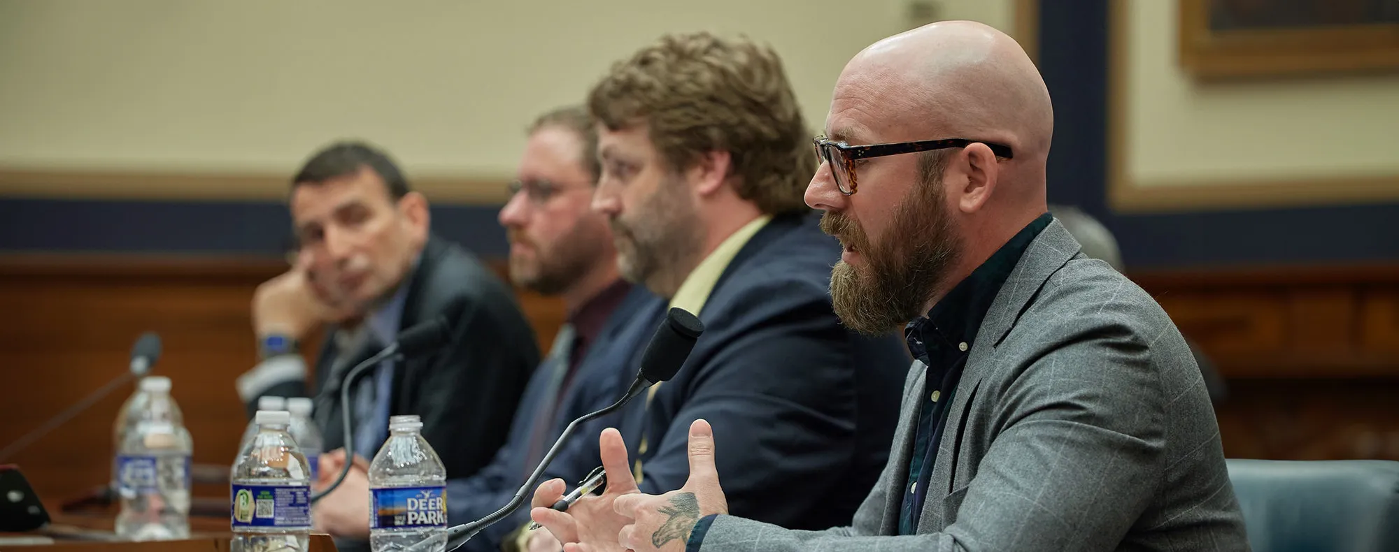 Perzanowski testifying to Congress