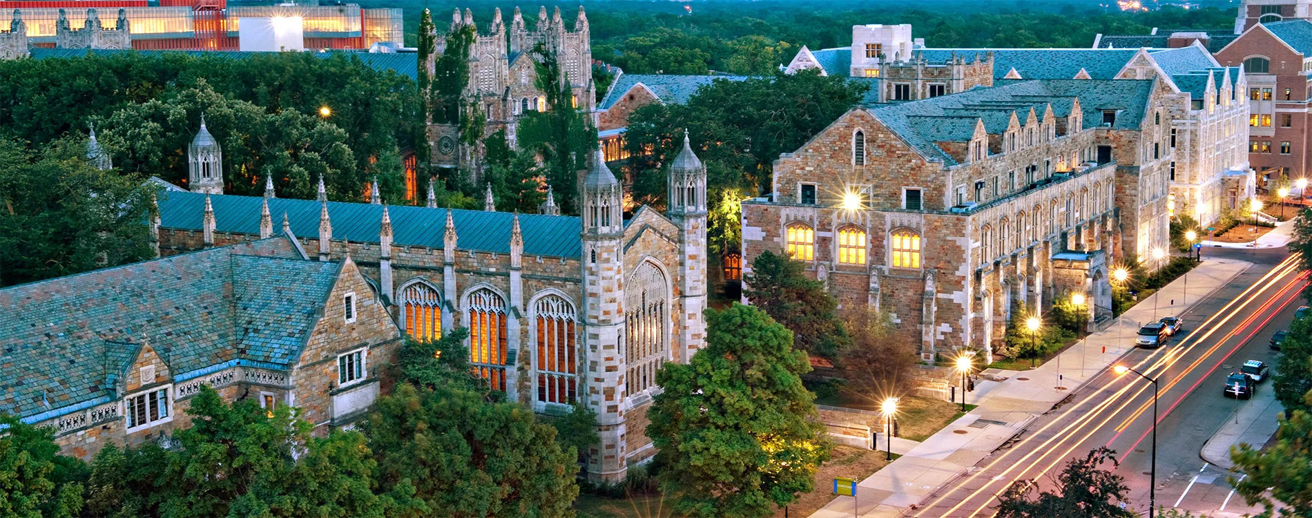 The Michigan Law School campus on State Street.