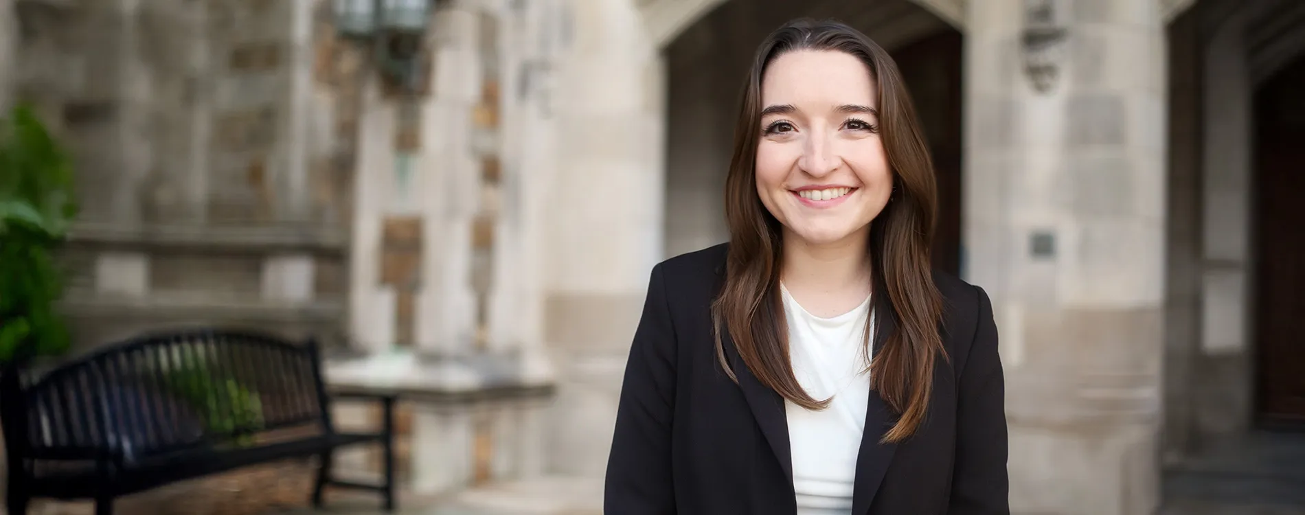 Portrait of Michigan Law Student Madeline Turk.