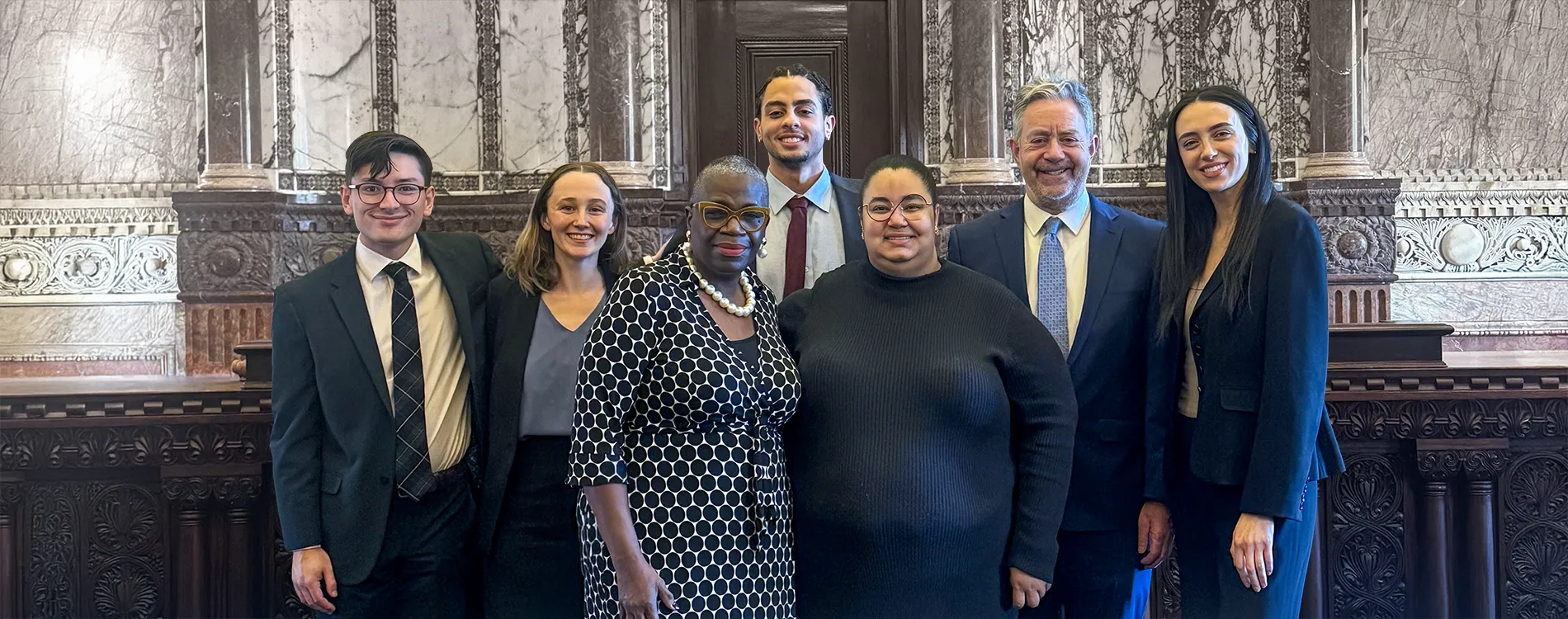 Nate Sumimoto, Avery Combe, Je Donna Dinges, Edward Madrigal, India Dinges, Michael J. Steinberg, and Alexandra Jackman.
