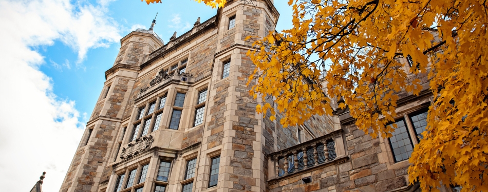 Entrance into the Law Quad, Beauty