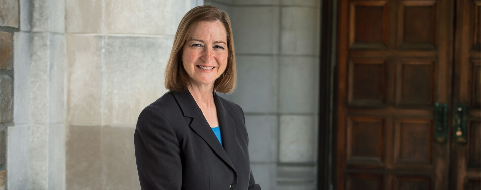 A portrait of Barbara McQuade.