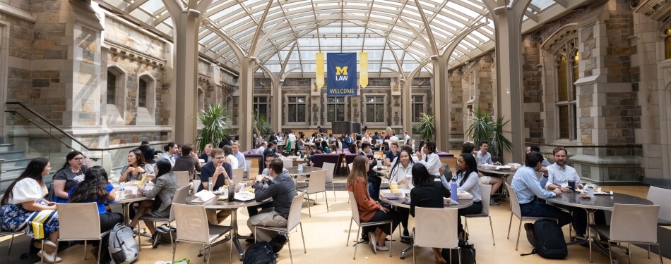 Students in the Upper Commons