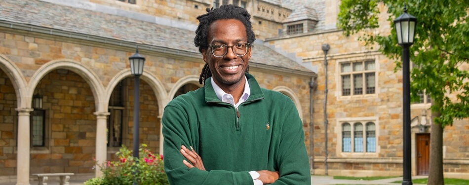 A portrait of Leon Boykins, 2L.