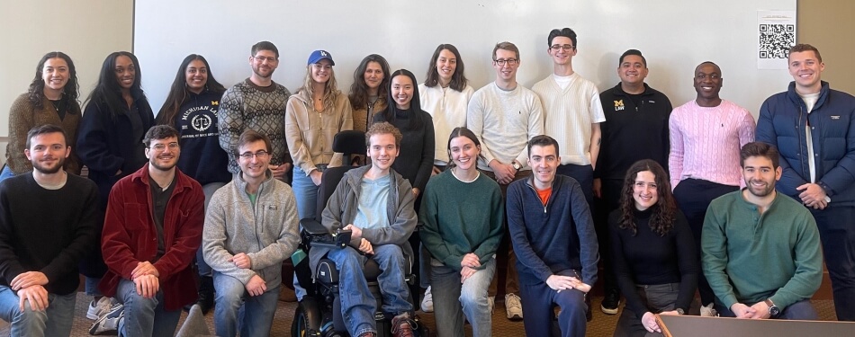 Group photo of students