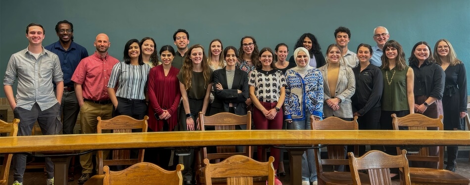 A portrait of a group of students in Problem Solving Initiative Course.