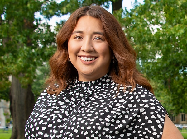A portrait of Esmeralda Suarez, 3L.