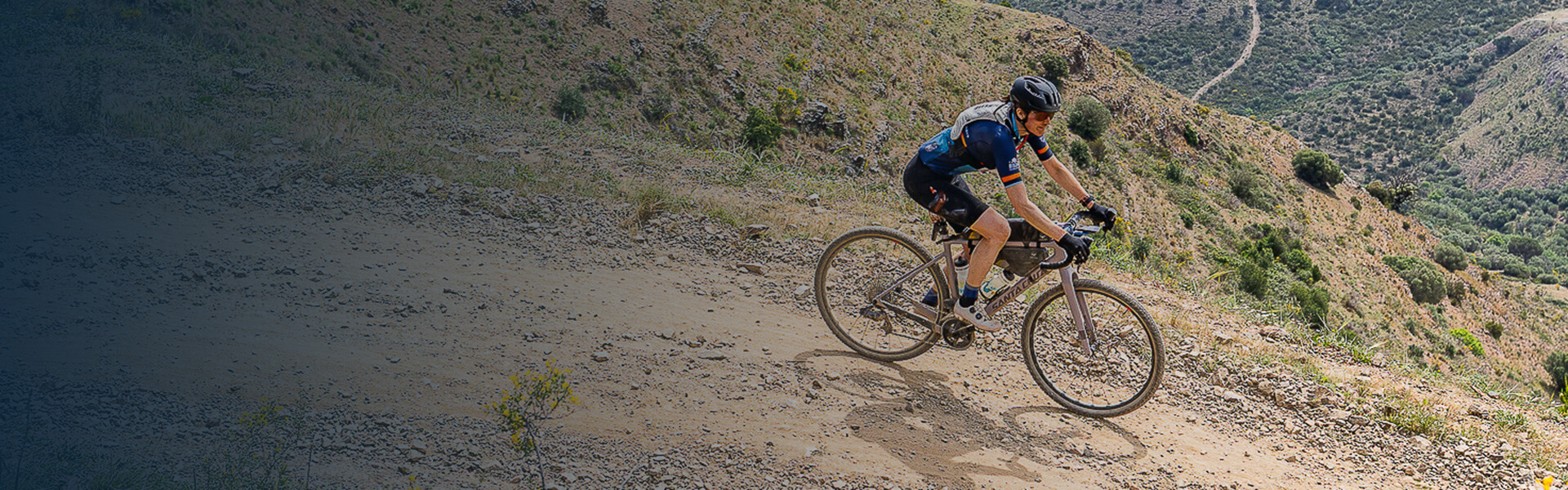 Amanda Rauh-Bieri races in the Traka