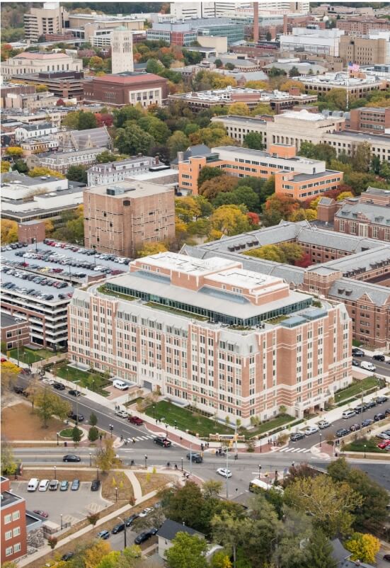 Aerial Photo of Ann Arbor