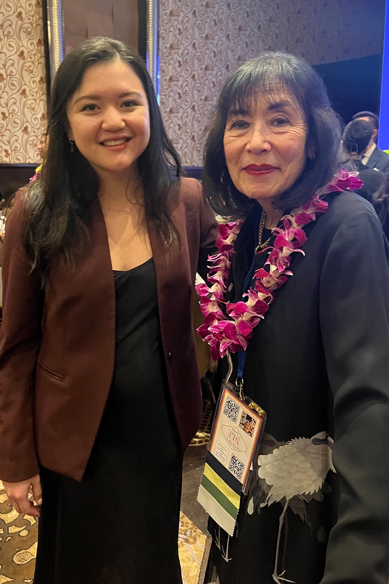 Kleinberg also met Karen Korematsu, the daughter of Fred Korematsu, the plaintiff in the civil rights case Korematsu v. US.