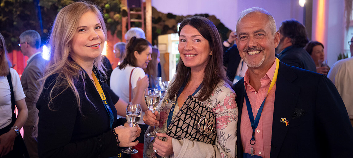 Michigan Law Alumni and Faculty celebrate at the 2025 European Alumni Reunion.