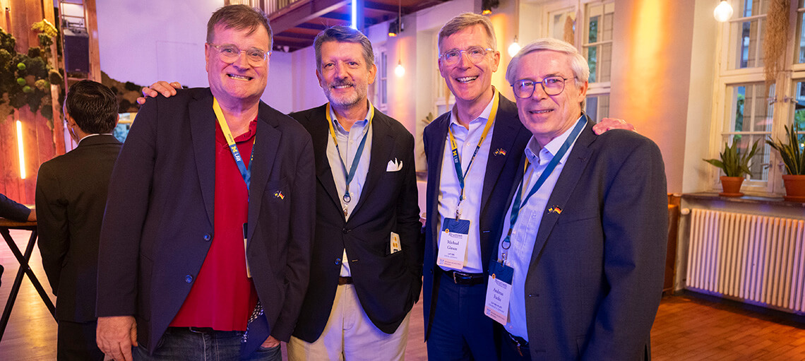 Michigan Law Alumni and Faculty celebrate at the 2025 European Alumni Reunion.