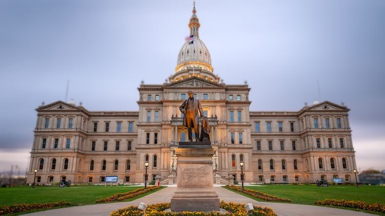 State of Michigan Capitol Building