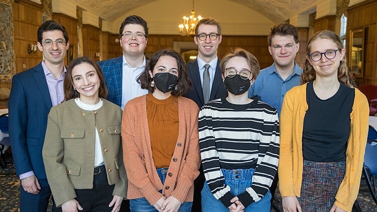 The 2025 Michigan Law students who received an award.