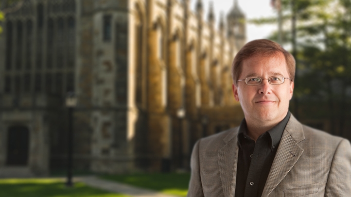 Bill Novak on the Quadrangle
