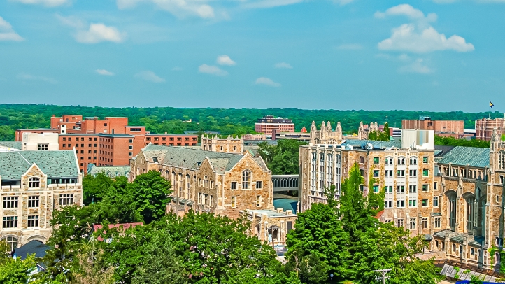 Aerial View of the Law School Campus