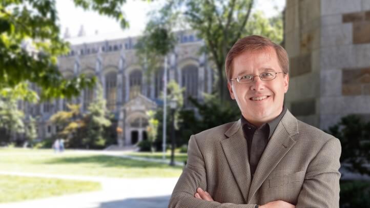 Portrait of Bill Novak outside