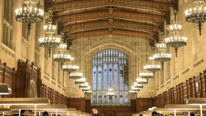 Beauty image of the Law School Reading Room 