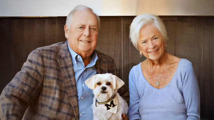 Richard Burns, ’71, and Elizabeth Murphy Burns
