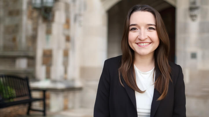 Portrait of Michigan Law Student Madeline Turk.