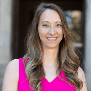 A portrait of Krista Turner.