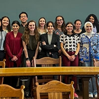 A portrait of a group of students in Problem Solving Initiative Course.