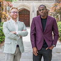 Daniel Deacon(left) and Daniel Fryer(right)