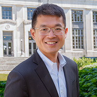 Portrait of Michigan Law Professor Jeffery Zhang.