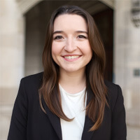 Portrait of Michigan Law Student Madeline Turk.
