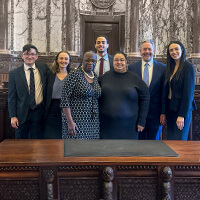 Nate Sumimoto, Avery Combe, Je Donna Dinges, Edward Madrigal, India Dinges, Michael J. Steinberg, and Alexandra Jackman.