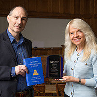 Richard Primus Scribes Book Award with Michele M. Jochner